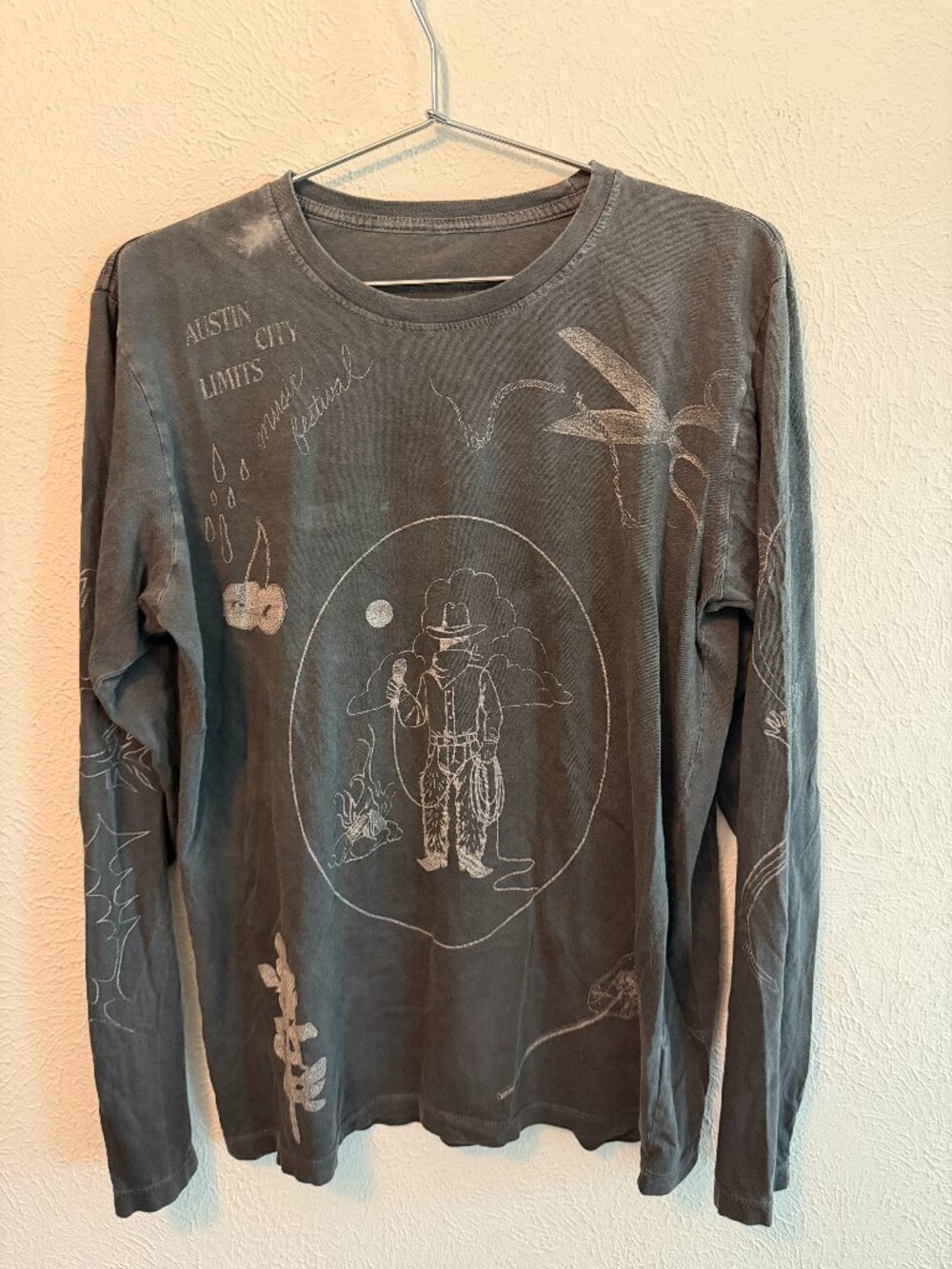 Austin City Limits - ACL Festival x Brandon Maxwell Long Sleeve Tee - Medium